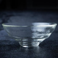 Load image into Gallery viewer, Clear Glass Matcha Bowl - Den's Tea